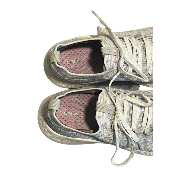 Aetrex Carly Lavender Multi Sneaker Walking Shoes Woven Womens Sz. 8.5 EU 39 NEW - Picture 6 of 8